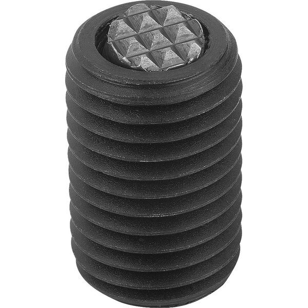 Self-Aligning Pads With O-Ring, Form:F Carbon Steel, Comp:Tool Steel, Kipp, Mfr#: K0290.316X035